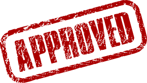 approval stamp with blog on How to Lease a home in Texas